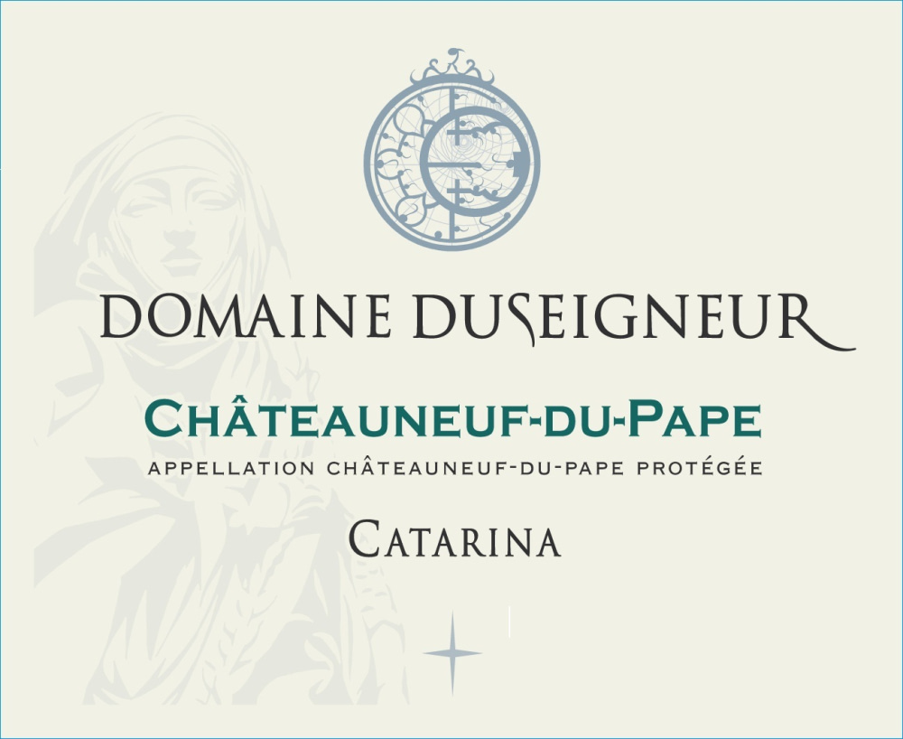etiquette - Domaine Duseigneur - Châteauneuf du Pape Catarina Blanc