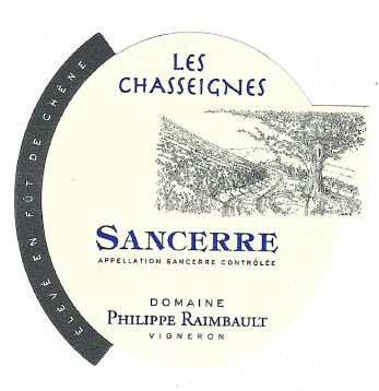 etiquette - Domaine Raimbault Philippe - Sancerre Les Chasseignes