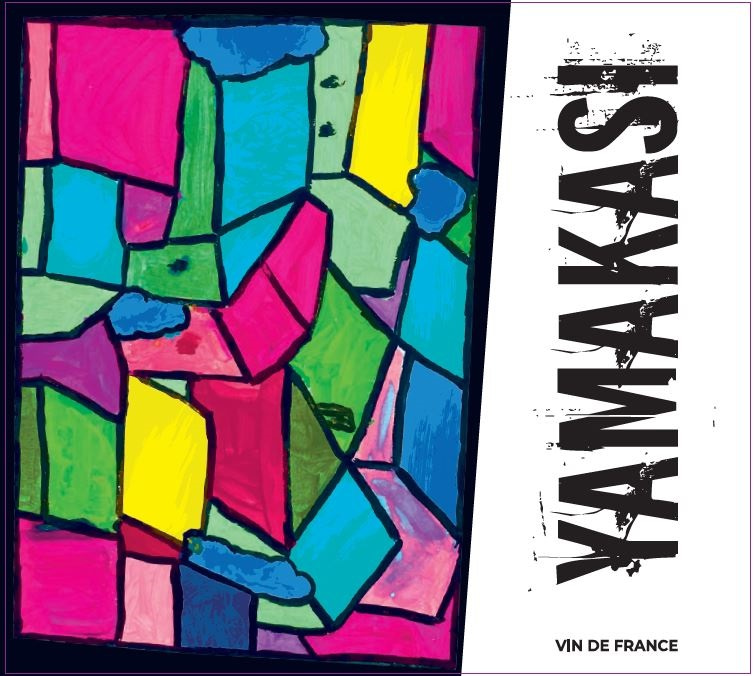 etiquette - Domaine Duseigneur - YAMAKASI Vin de France
