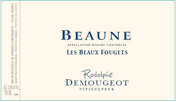 etiquette - Beaune "Les Beaux Fougets" - Domaine Demougeot Rodolphe - Domaines et Saveurs Collection