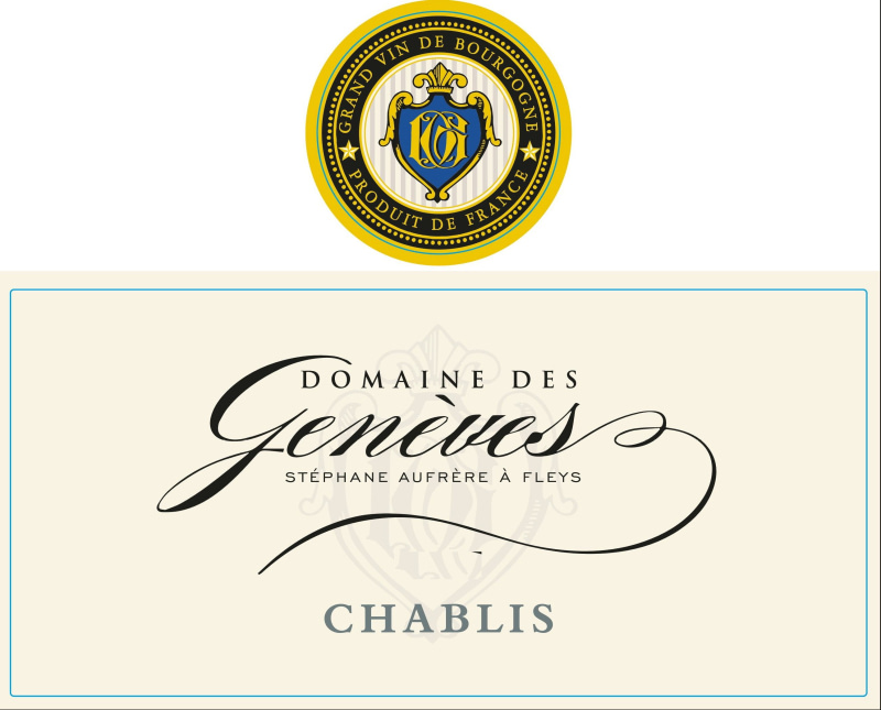 etiquette - 2023 - Domaine des Genèves - Domaines et Saveurs Collection