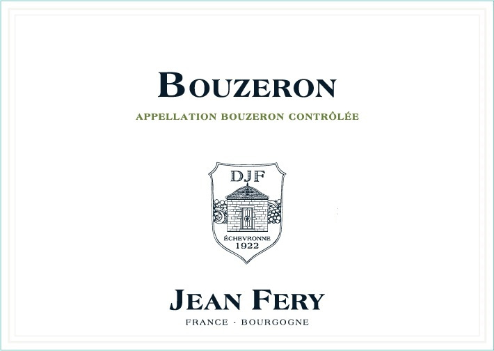 etiquette - Bouzeron - Domaine FERY Jean - Domaines et Saveurs Collection