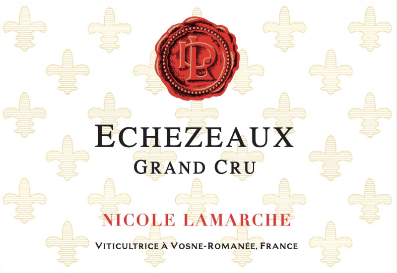 etiquette - Echezeaux Grand Cru - Domaine Lamarche Nicole - Domaines et Saveurs Collection